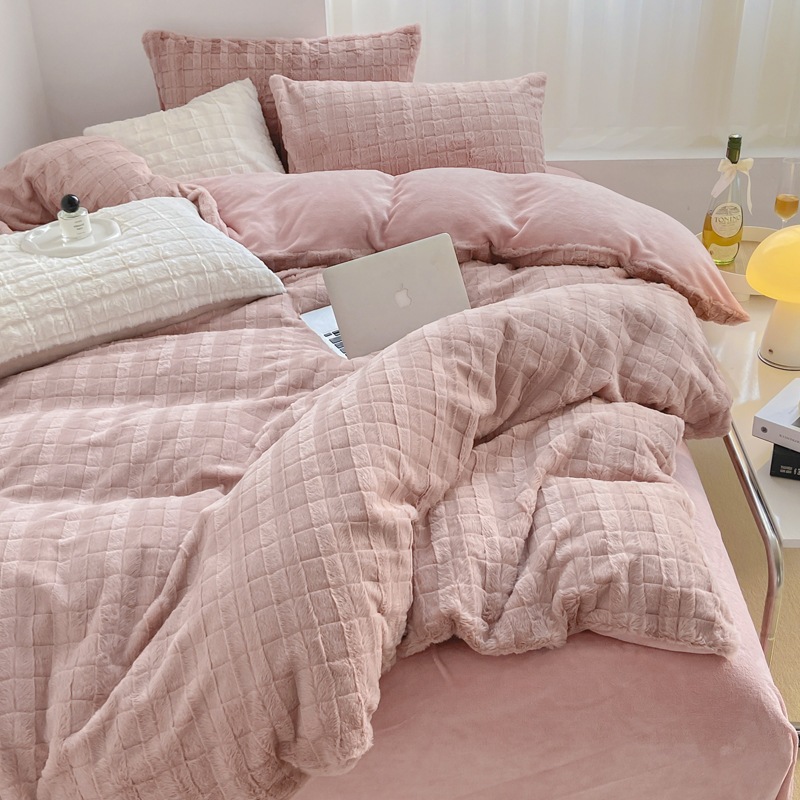 A類母子級ラッコウサギの綿毛切り花キット厚保温拡大ダブルベッドミルク綿毛4点セット A類母子級ラッコウサギの綿毛切り花キット厚保温拡大ダブルベッドミルク綿毛4点セット