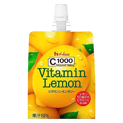 With(ウィズ) ハウスウェルネスフーズ C1000 ビタミンレモンゼリー180g×24袋