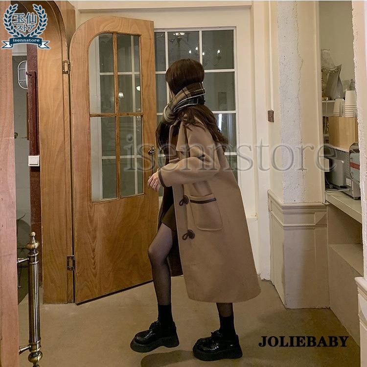 チェスターコート レディース 30代 おしゃれ ロング ミディ丈　冬 通勤 通学 メルトンコート 秋冬 アウター ラシャコート 着痩せ 体型カバー