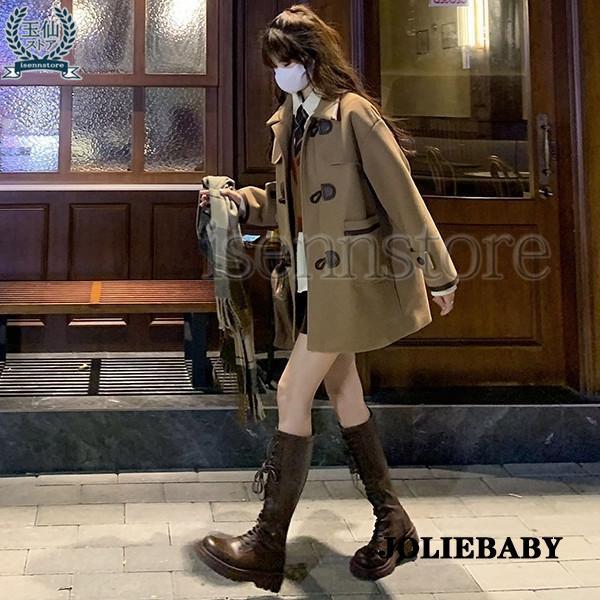 チェスターコート レディース 30代 おしゃれ ロング ミディ丈　冬 通勤 通学 メルトンコート 秋冬 アウター ラシャコート 着痩せ 体型カバー