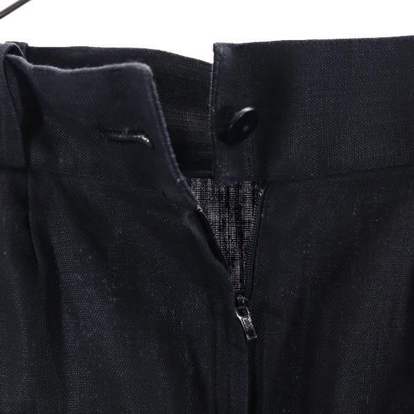 クリスチャンディオール スポーツ リネンブレンド ミディ丈 スカート M 黒 Christian Dior SPORTS レディース クリスチャンディオール スポーツ リネンブレンド ミディ丈 スカート M 黒 Christian Dior SPORTS レディース