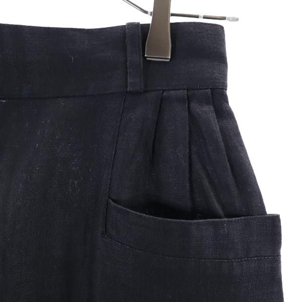 クリスチャンディオール スポーツ リネンブレンド ミディ丈 スカート M 黒 Christian Dior SPORTS レディース クリスチャンディオール スポーツ リネンブレンド ミディ丈 スカート M 黒 Christian Dior SPORTS レディース