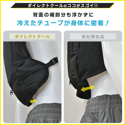 Qoo10] 山善 DC-Y2水冷服 水冷ベスト 2025年 : メンズファッション