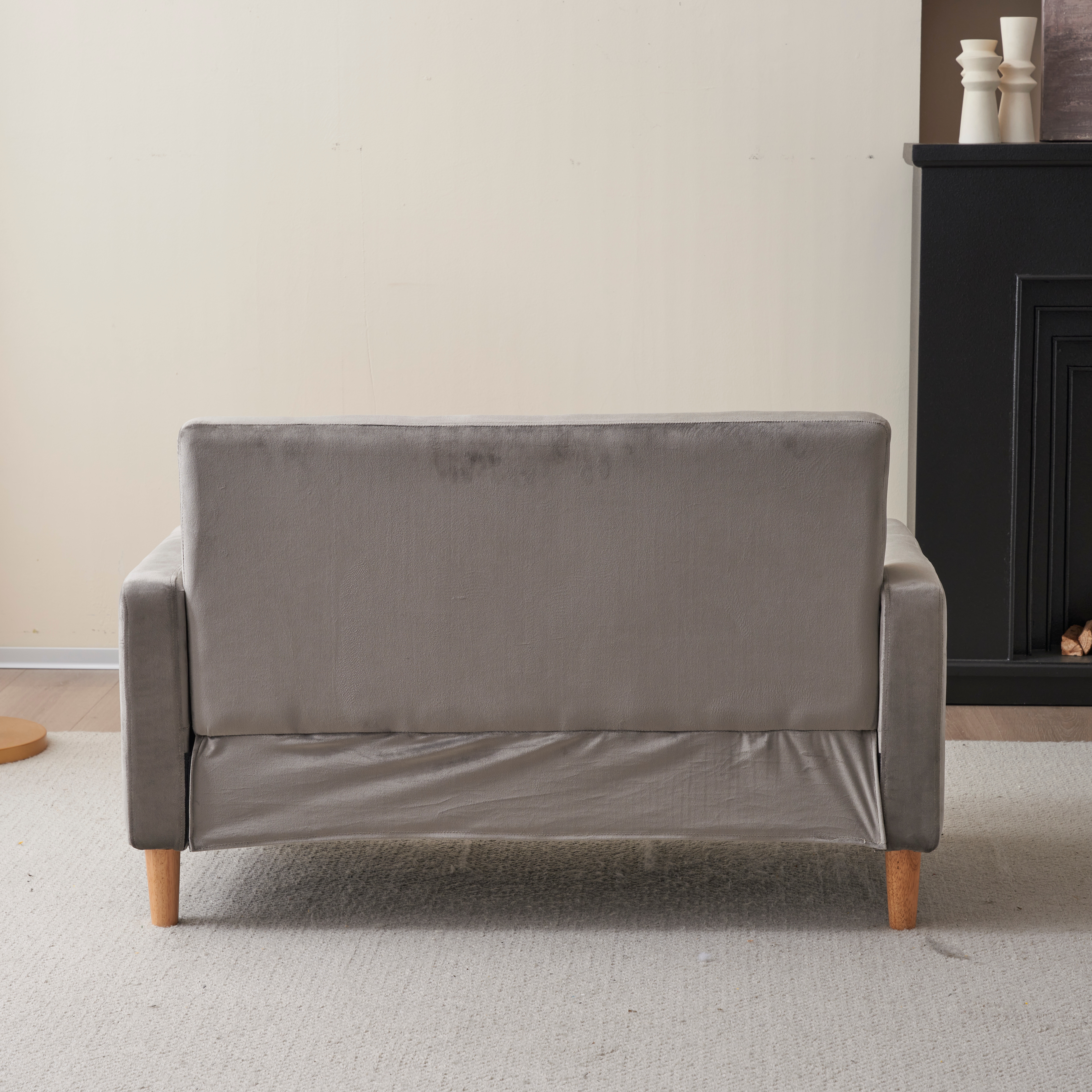 【新品】2人掛けソファ 幅105cm ロボット掃除機対応 肘付き おしゃれ 新品】2人掛けソファ 幅105cm ロボット掃除機対応 肘付き おしゃれ