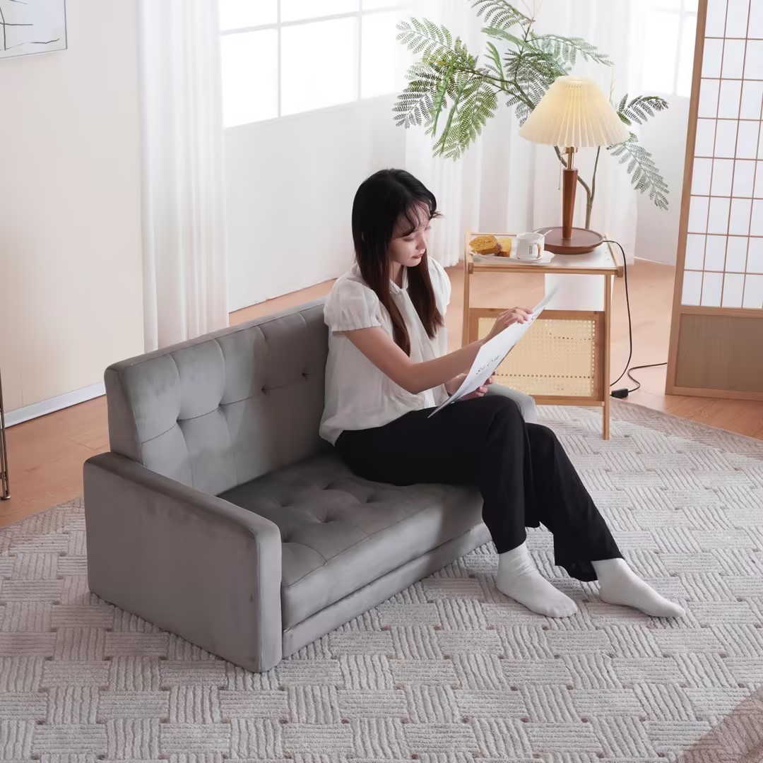 【新品】2人掛けソファ 幅105cm ロボット掃除機対応 肘付き おしゃれ 新品】2人掛けソファ 幅105cm ロボット掃除機対応 肘付き おしゃれ