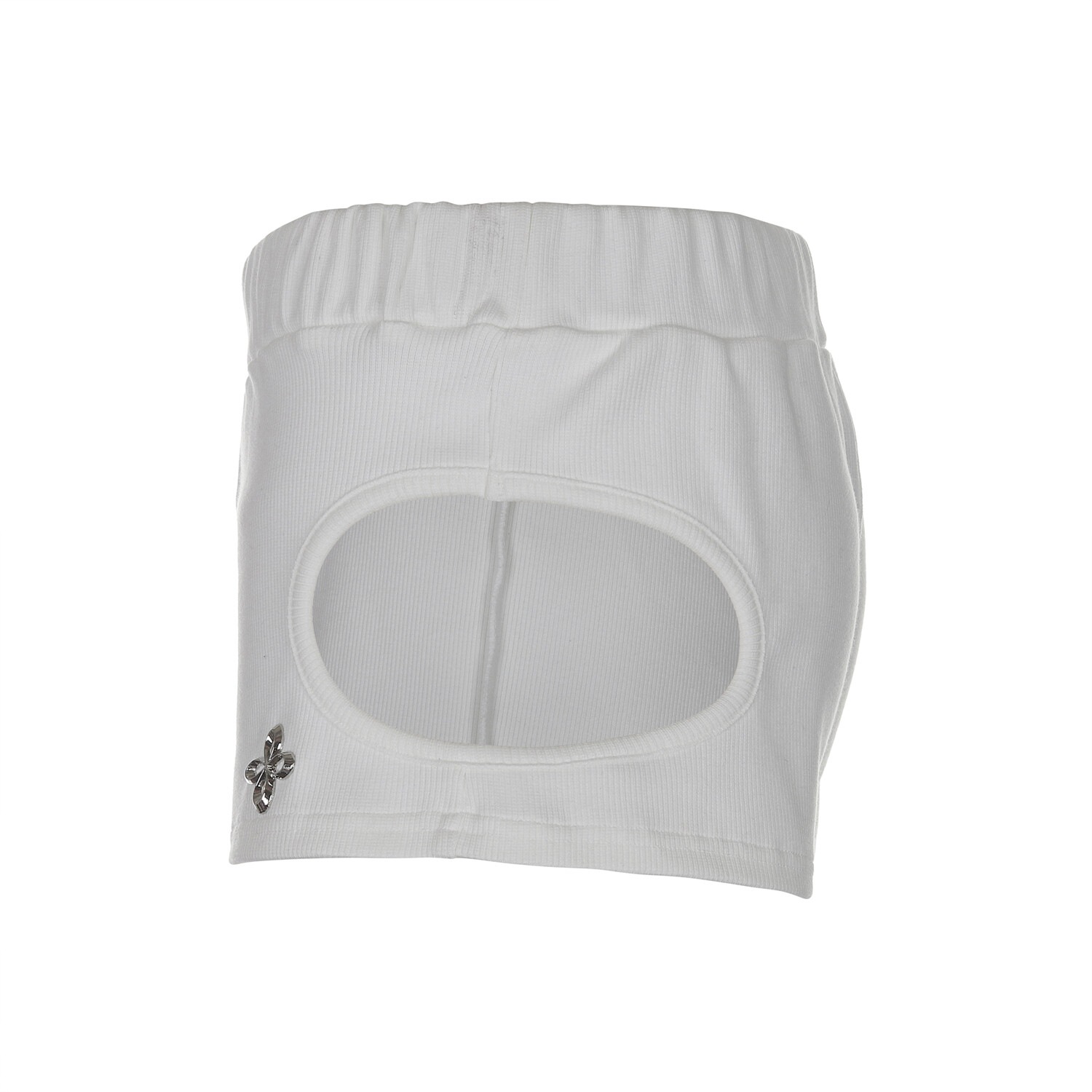 【SURGERY】surgery a bite of micro shorts SURGERY】 SURGERY A BITE OF MICRO SHORTS : WHITE ショート