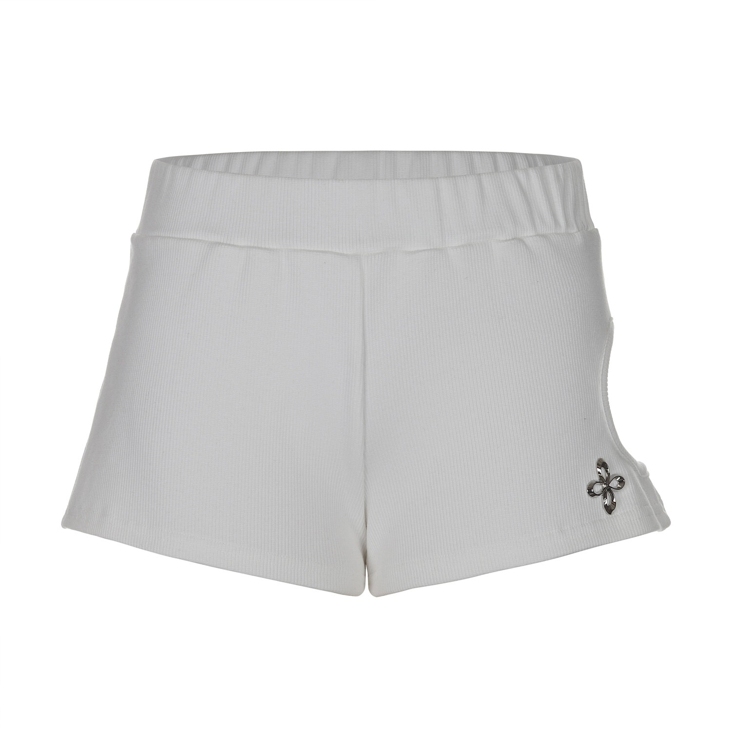 【SURGERY】surgery a bite of micro shorts SURGERY】 SURGERY A BITE OF MICRO SHORTS : WHITE ショート
