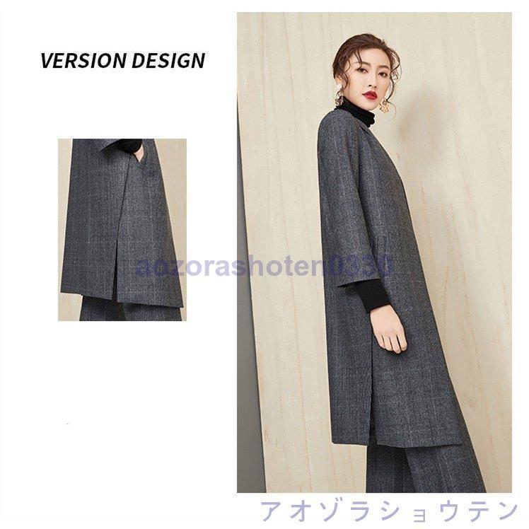 スーツセット レディース パンツセット 30代40代 事務服 ジャケット ワイドパンツ ビジネススーツ ラシャ セレモニー 入学式 通勤オシャレ 着痩せ スーツセット レディース パンツセット 30代40代 事務服 ジャケット ワイドパンツ ビジネススーツ ラシャ セレモニー 入学式 通勤オシャレ 着痩せ