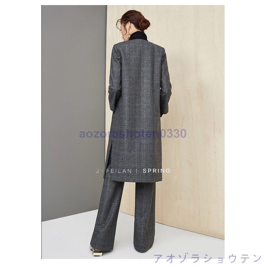 スーツセット レディース パンツセット 30代40代 事務服 ジャケット ワイドパンツ ビジネススーツ ラシャ セレモニー 入学式 通勤オシャレ 着痩せ スーツセット レディース パンツセット 30代40代 事務服 ジャケット ワイドパンツ ビジネススーツ ラシャ セレモニー 入学式 通勤オシャレ 着痩せ