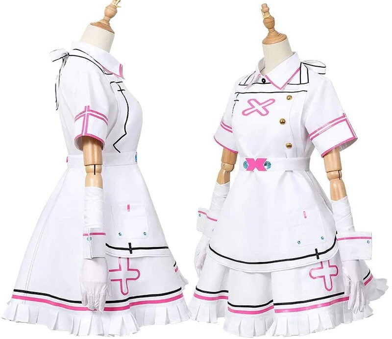 バーチャルYouTuber 健屋花那 すこや かな コスプレ衣装 ウィッグ追加可 バーチャルYouTuber 健屋花那 すこや かな コスプレ衣装 ウィッグ追加可