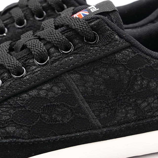 スニーカー イノマー ファブリック [AD607] INOMER F FABRIC レディース 靴 カジュアルシューズ Black/Black ブラック 正規取扱店