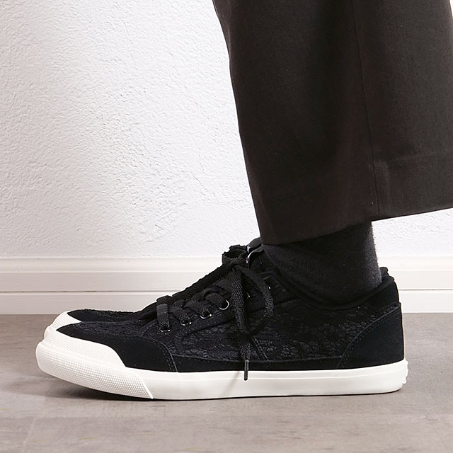スニーカー イノマー ファブリック [AD607] INOMER F FABRIC レディース 靴 カジュアルシューズ Black/Black ブラック 正規取扱店