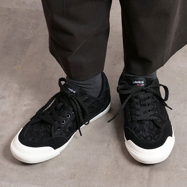 スニーカー イノマー ファブリック [AD607] INOMER F FABRIC レディース 靴 カジュアルシューズ Black/Black ブラック 正規取扱店