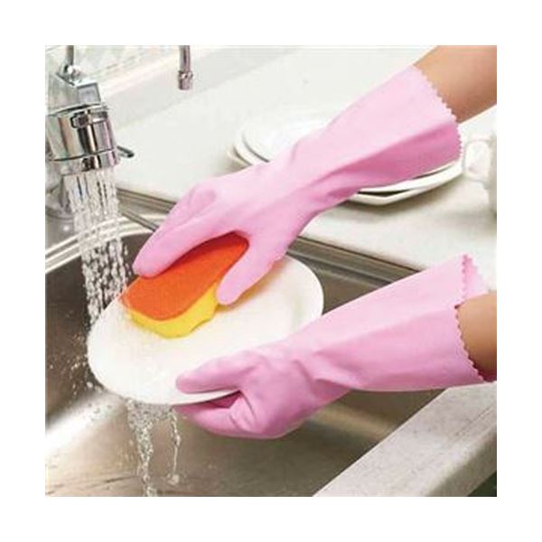 （まとめ）ショーワグローブ ナイスハンドミュー薄手 L グリーン NHMU-LG 1双[x100]