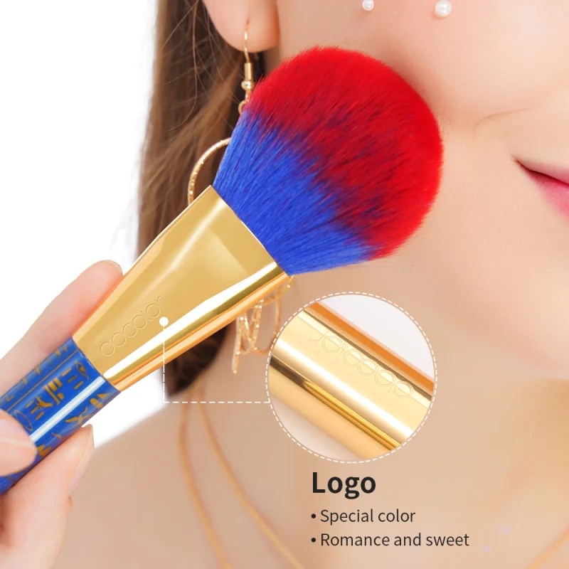 Doccolor-メイクブラシ ファンデーション パウダー アイシャドウ用の アクセサリーのセット Doccolor-メイクブラシ ファンデーション パウダー アイシャドウ用の アクセサリーのセット