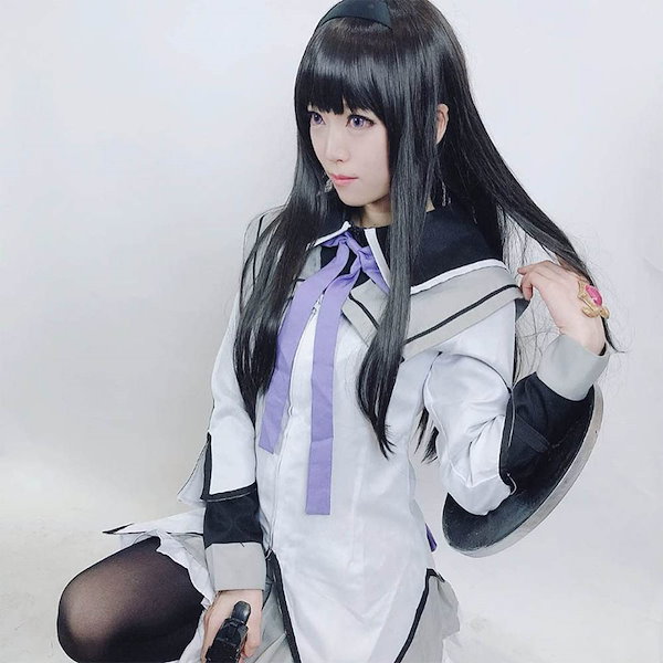◆XLサイズ 魔法少女まどか☆マギカ 暁美ほむら マギカ コスプレ まどマギ Qoo10] 新作入荷魔法少女 まどかマギカ まどマギ