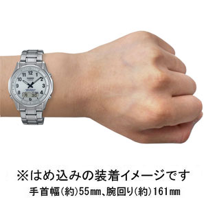 カシオ 【国内正規品】LINEAGE　MULTI BAND6 ソーラー電波　メンズタイプ LCW-M100TSE-7AJF