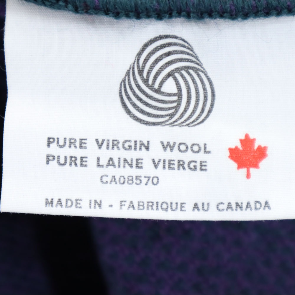 ロングハウス ウール 長袖 ニットカーディガン L パープル系 LONGHOUSE レディース ロングハウス ウール 長袖 ニットカーディガン L パープル系 LONGHOUSE レディース