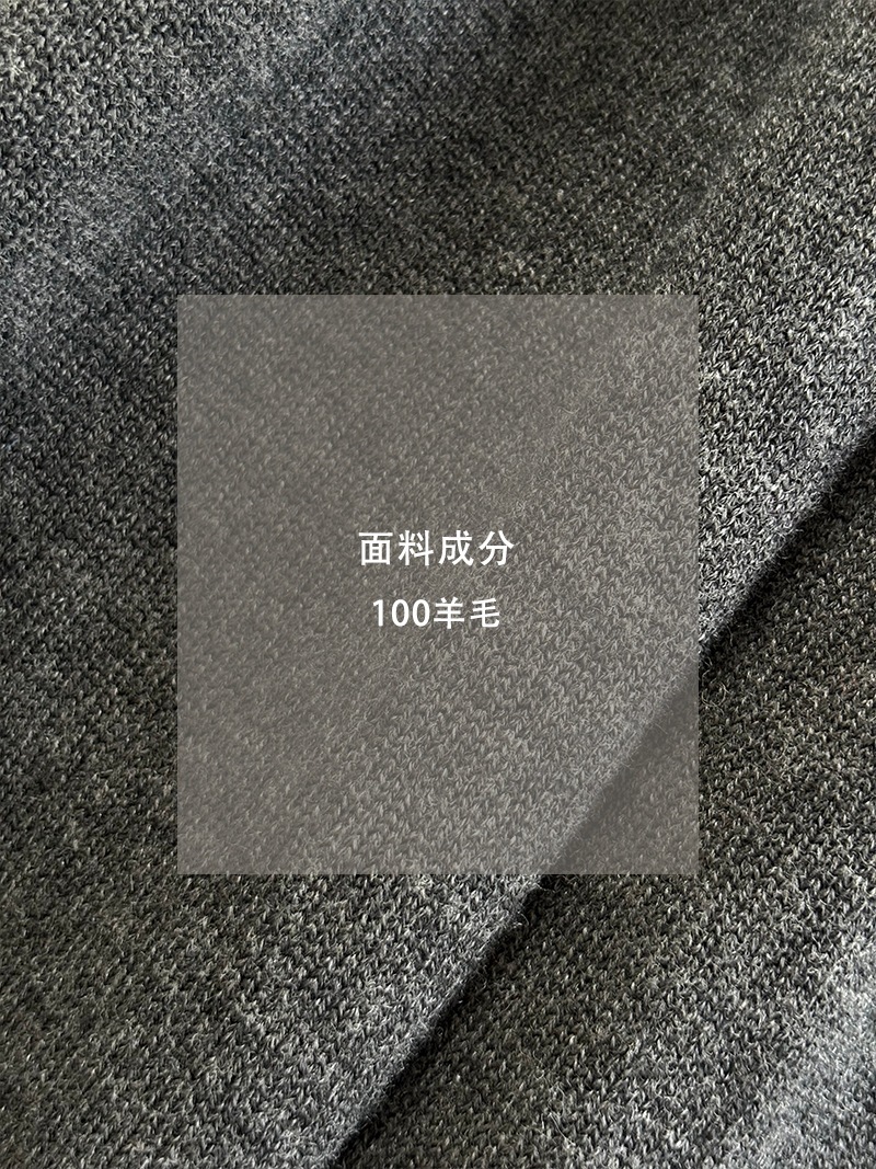 Jiangzuo Black Label シリーズ レイジー スリム ウール スーツ レディース ニット カーディガン + ハイウエスト プリーツ スカート L8328