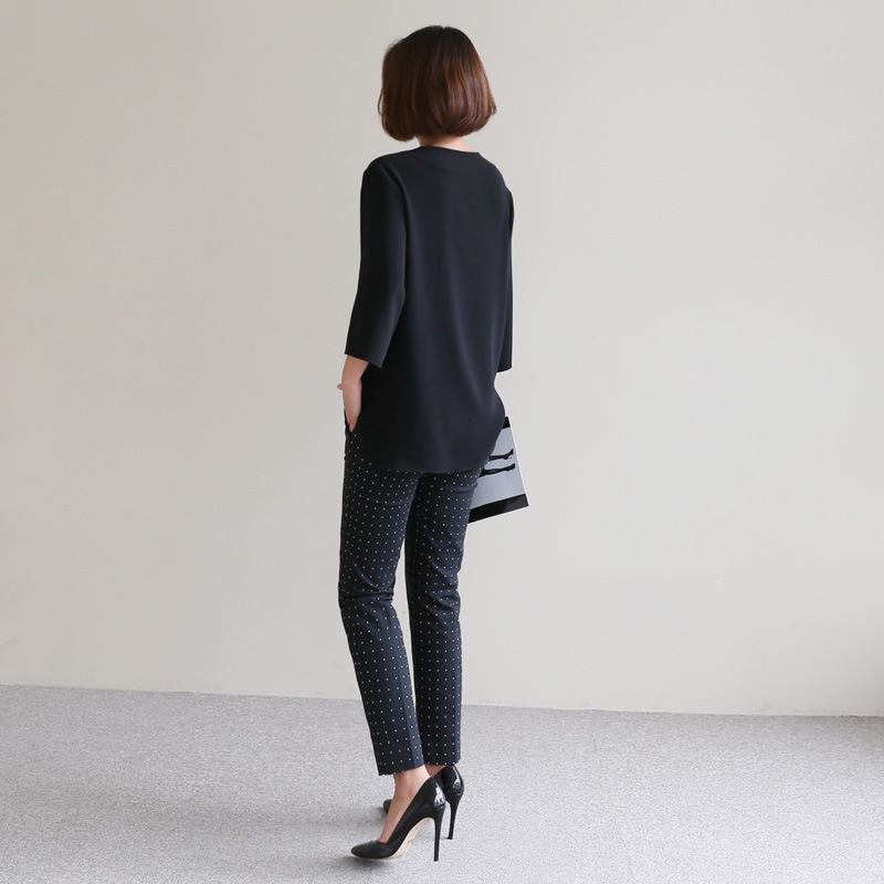 [The Bree]自体製作女子力アップの基本当日発送!V-neck ブラウス