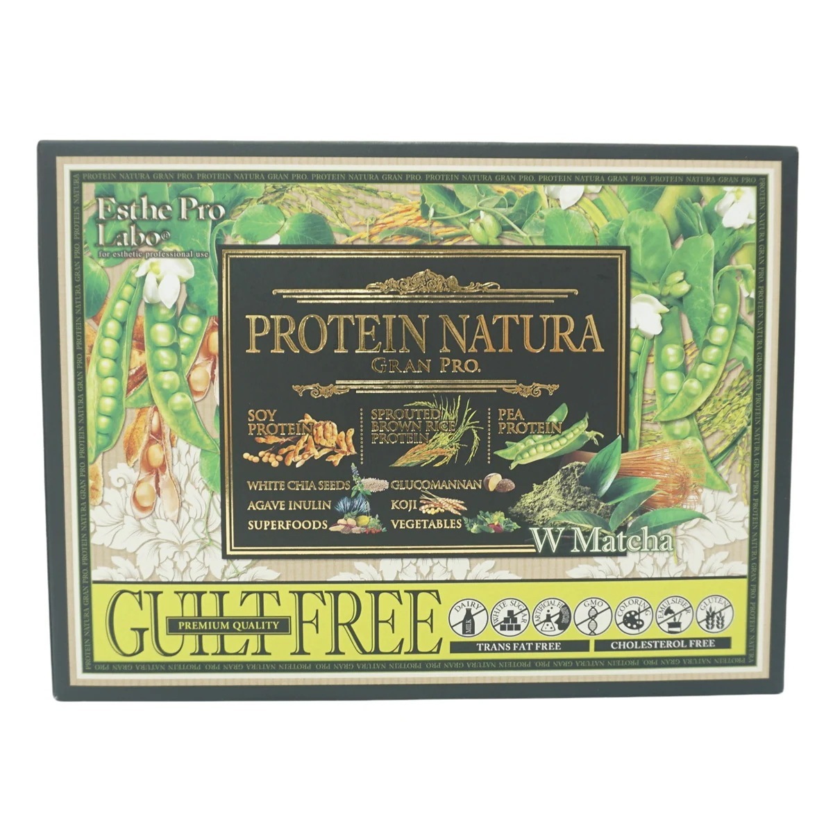 エステプロラボ プロテインナチュラ グランプロ W抹茶 20袋 BOX エステプロラボ プロテインナチュラ グランプロ W抹茶 20袋 BOX