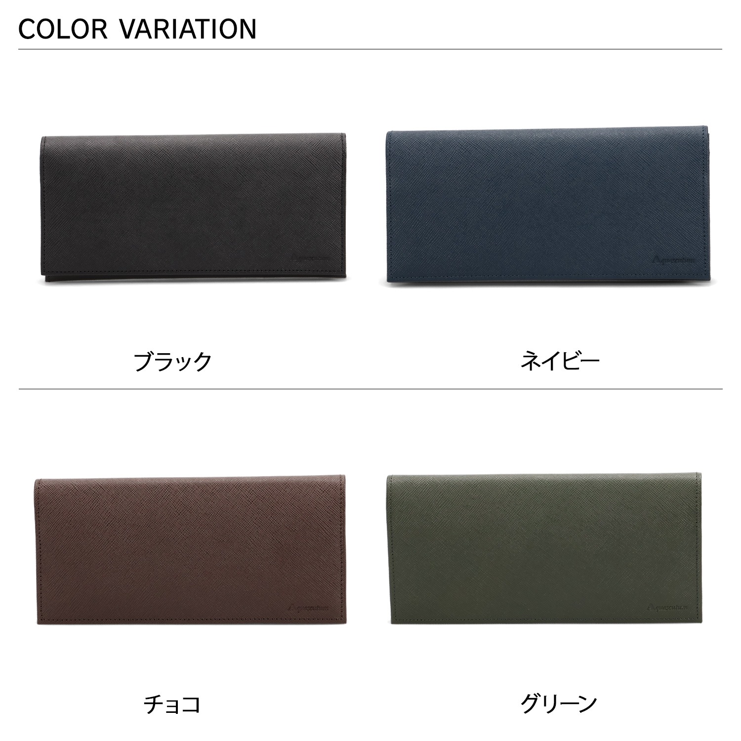 長財布 二つ折り バーミンガム メンズ 本革 小銭入れあり AQ-516010