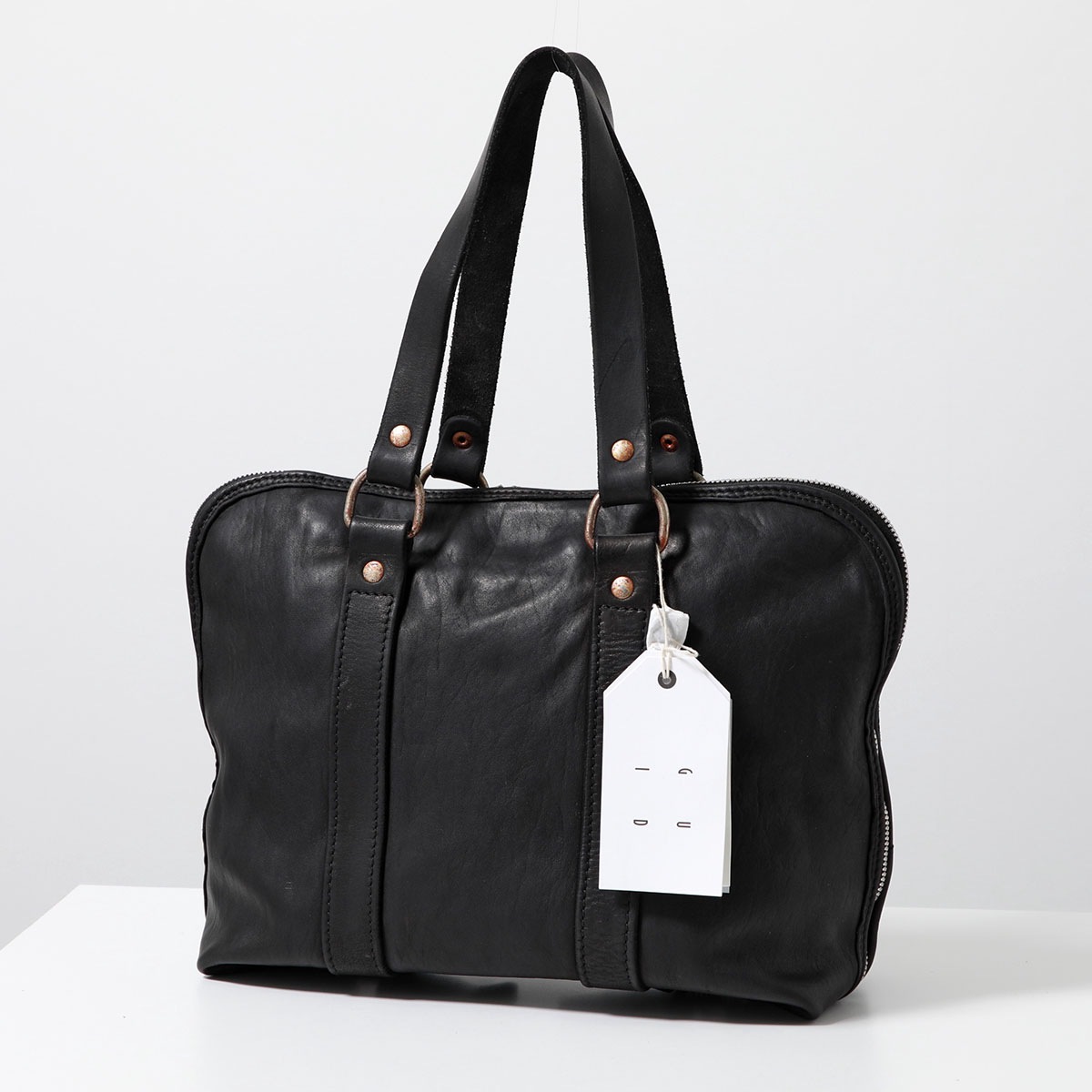 GUIDI グイディ トートバッグ SOFT HOURSE FULL GRAIN GB0 メンズ ソフトホースレザー 鞄 BLKT