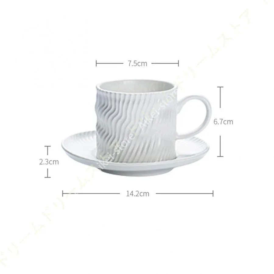 お皿30%OF カフェ風 おしゃれ 削ぎ 美濃焼 カフェオレ コーヒーカップ 皿 食器 食器 スープカップ スープマグ グリーン ホワイト 2点セット プレート 【6月新品＆イベントセール】マグカップ_5