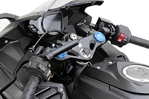 ハリケーン(HURRICANE) クランプバー ブラック USB電源付き CBR250RR (MC5