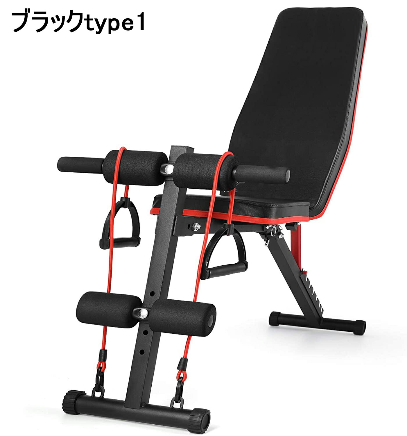 【急速出荷】トレーニングベンチ マルチシットアップベンチ 折り畳み 耐荷重300kg フラットベンチ 筋トレ 角度調節簡単 腹筋 背筋 ダンベルベンチ 収納便利