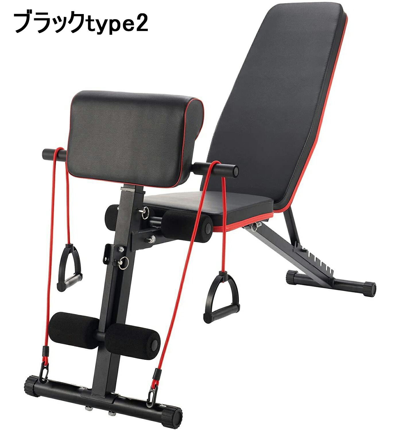 【急速出荷】トレーニングベンチ マルチシットアップベンチ 折り畳み 耐荷重300kg フラットベンチ 筋トレ 角度調節簡単 腹筋 背筋 ダンベルベンチ 収納便利