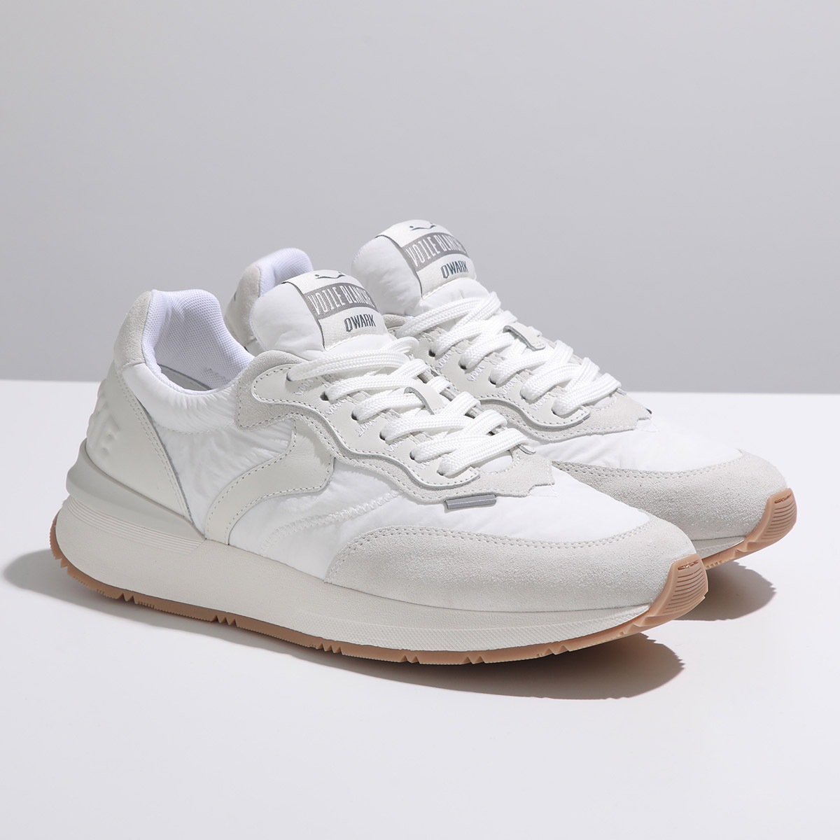 VOILE BLANCHE ボイルブランシェ スニーカー QWARK EASY 2018758 メンズ ローカット スウェード ナイロン ロゴ 靴 1N21 VOILE BLANCHE ボイルブランシェ スニーカー QWARK EASY 2018758 メンズ ローカット スウェード ナイロン ロゴ 靴 1N21