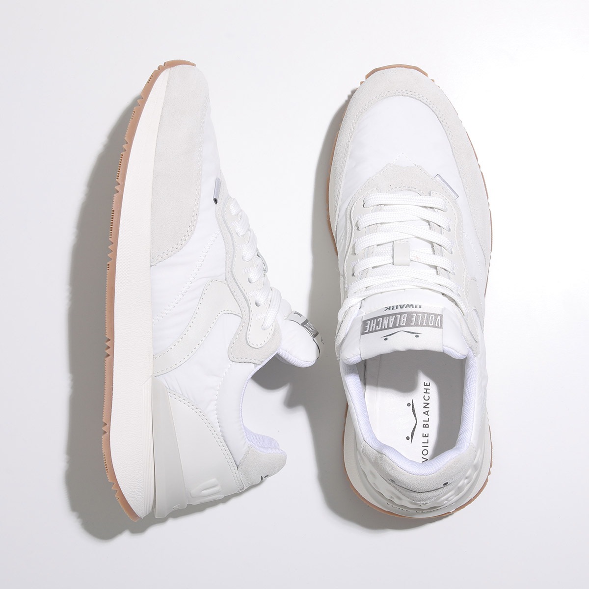 VOILE BLANCHE ボイルブランシェ スニーカー QWARK EASY 2018758 メンズ ローカット スウェード ナイロン ロゴ 靴 1N21 VOILE BLANCHE ボイルブランシェ スニーカー QWARK EASY 2018758 メンズ ローカット スウェード ナイロン ロゴ 靴 1N21