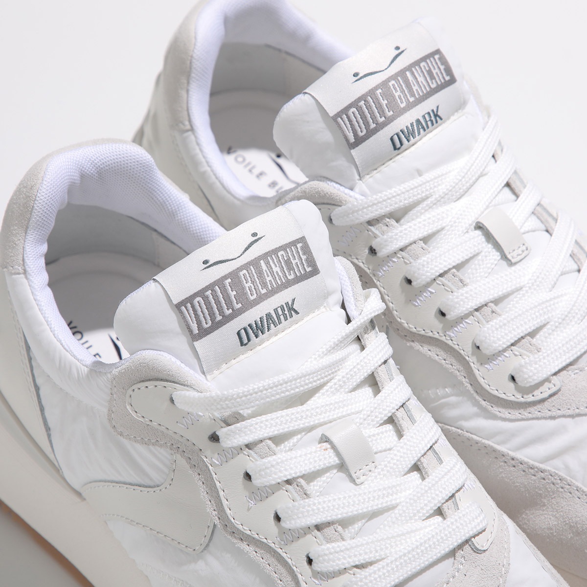 VOILE BLANCHE ボイルブランシェ スニーカー QWARK EASY 2018758 メンズ ローカット スウェード ナイロン ロゴ 靴 1N21 VOILE BLANCHE ボイルブランシェ スニーカー QWARK EASY 2018758 メンズ ローカット スウェード ナイロン ロゴ 靴 1N21