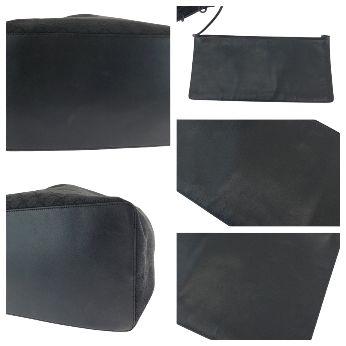 美品 ブラック 黒 ブラック金具 GGキャンバス 91379 巾着 ショルダーバッグ レディース 502469 美品 ブラック 黒 ブラック金具 GGキャンバス 91379 巾着 ショルダーバッグ レディース 502469