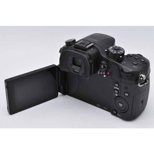 【中古】パナソニック Panasonic GH4 レンズキット 標準ズームレンズ付属 ブラック SDカード付き