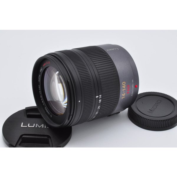 【中古】パナソニック Panasonic GH4 レンズキット 標準ズームレンズ付属 ブラック SDカード付き