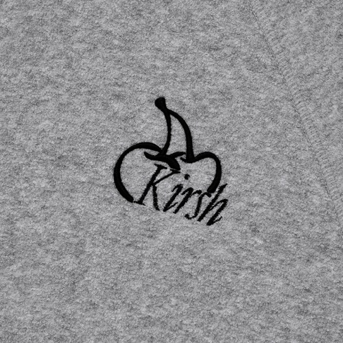 CHERRY TERRY HIGH NECK ZIP UP CHERRY TERRY HIGH NECK ZIP UP