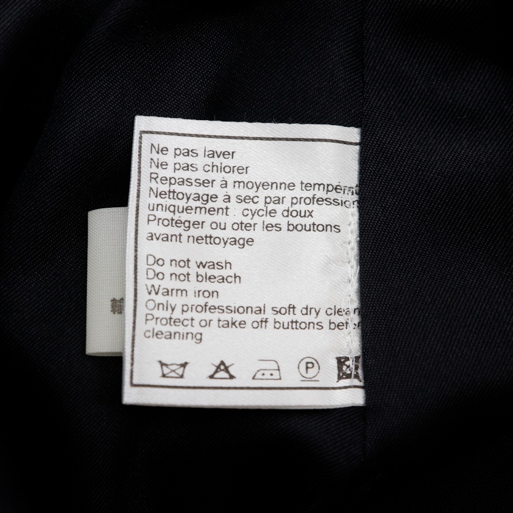 94305 P11160V06456 スカート ウール シルク 黒 レディース 中古品 Aランク