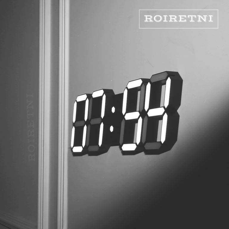 スマートLEDデジタル 壁掛け時計 / 掛け時計 / 置き時計 / 目覚まし時計 /