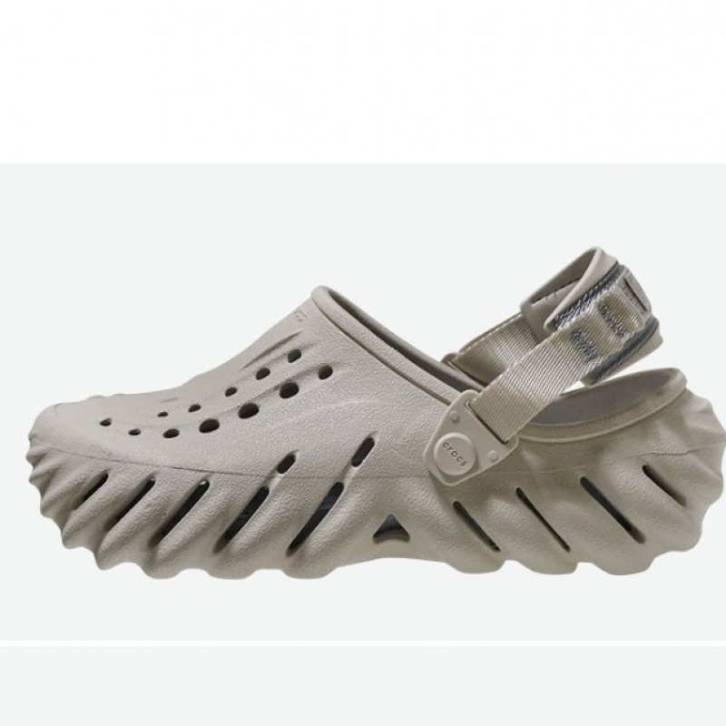 クロックスエコクロッグ大人用サンダルスタッコ 207937-160