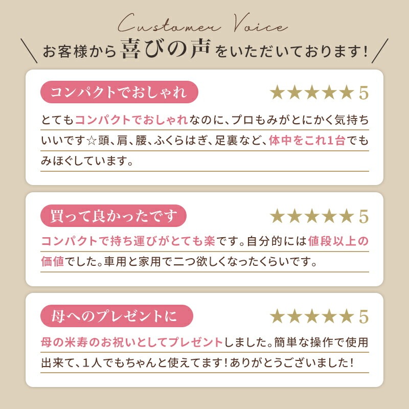 【公式店OPEN！】マッサージクッション ミニ AX-HCL318 マッサージ器 マッサージ機 肩こり 腰痛 腰 首 肩 背中 マッサージ機 マッサージャー クッション ハピエストタイム