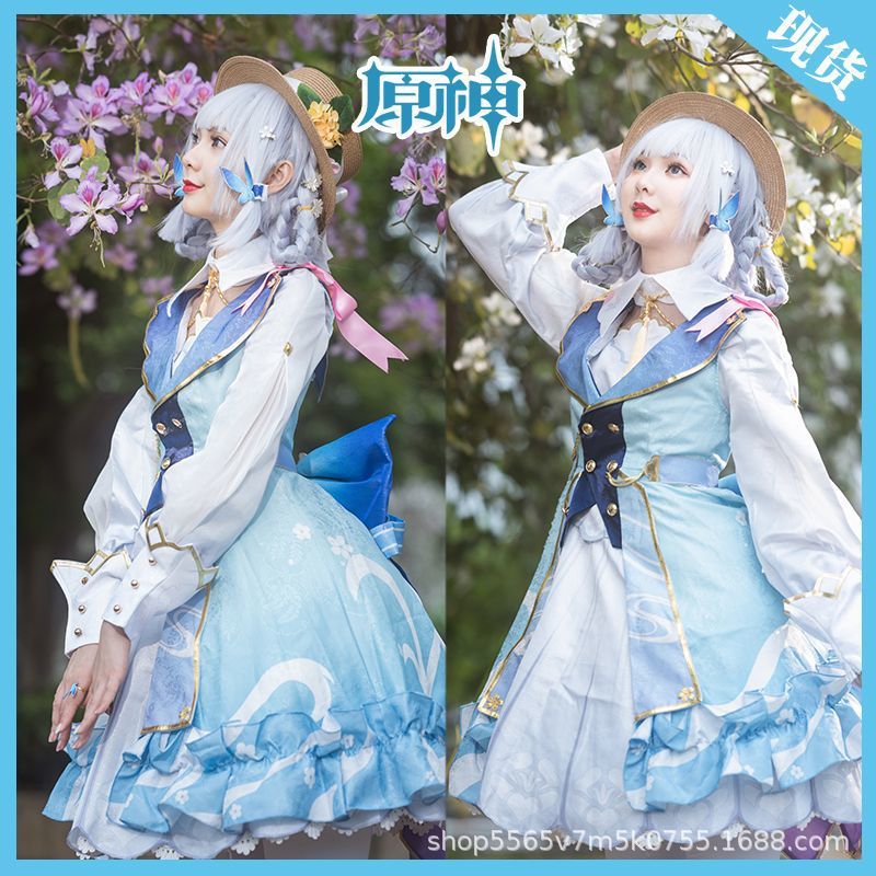 【即納】 元神cos服花時来信cos服二次元アニメ神里綾華コスプレ衣装扇子 イベント用品 【即納】 元神cos服花時来信cos服二次元アニメ神里綾華コスプレ衣装扇子 イベント用品
