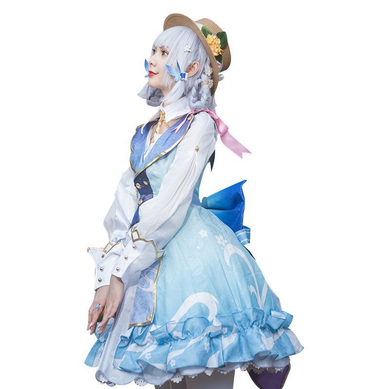 【即納】 元神cos服花時来信cos服二次元アニメ神里綾華コスプレ衣装扇子 イベント用品 【即納】 元神cos服花時来信cos服二次元アニメ神里綾華コスプレ衣装扇子 イベント用品