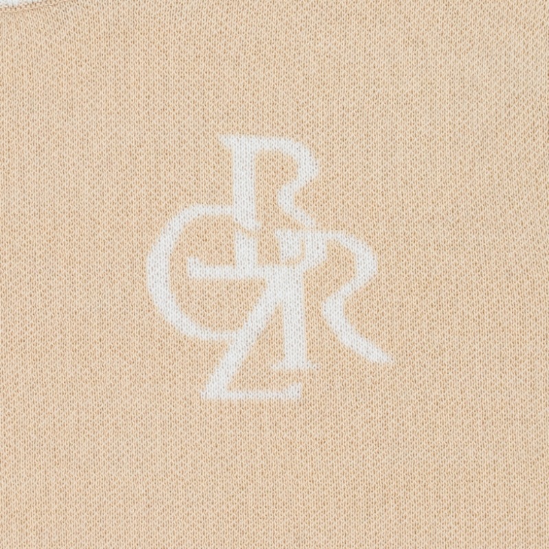 CITYBREEZE ロゴジャカードニット BEIGE