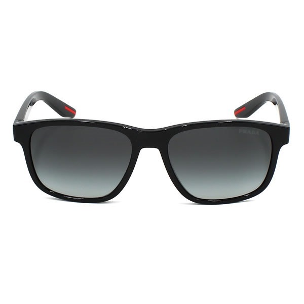 【美品】PRADA サングラス室内着用OK グレー/クリア 美品】PRADA サングラス室内着用OK グレー/クリア