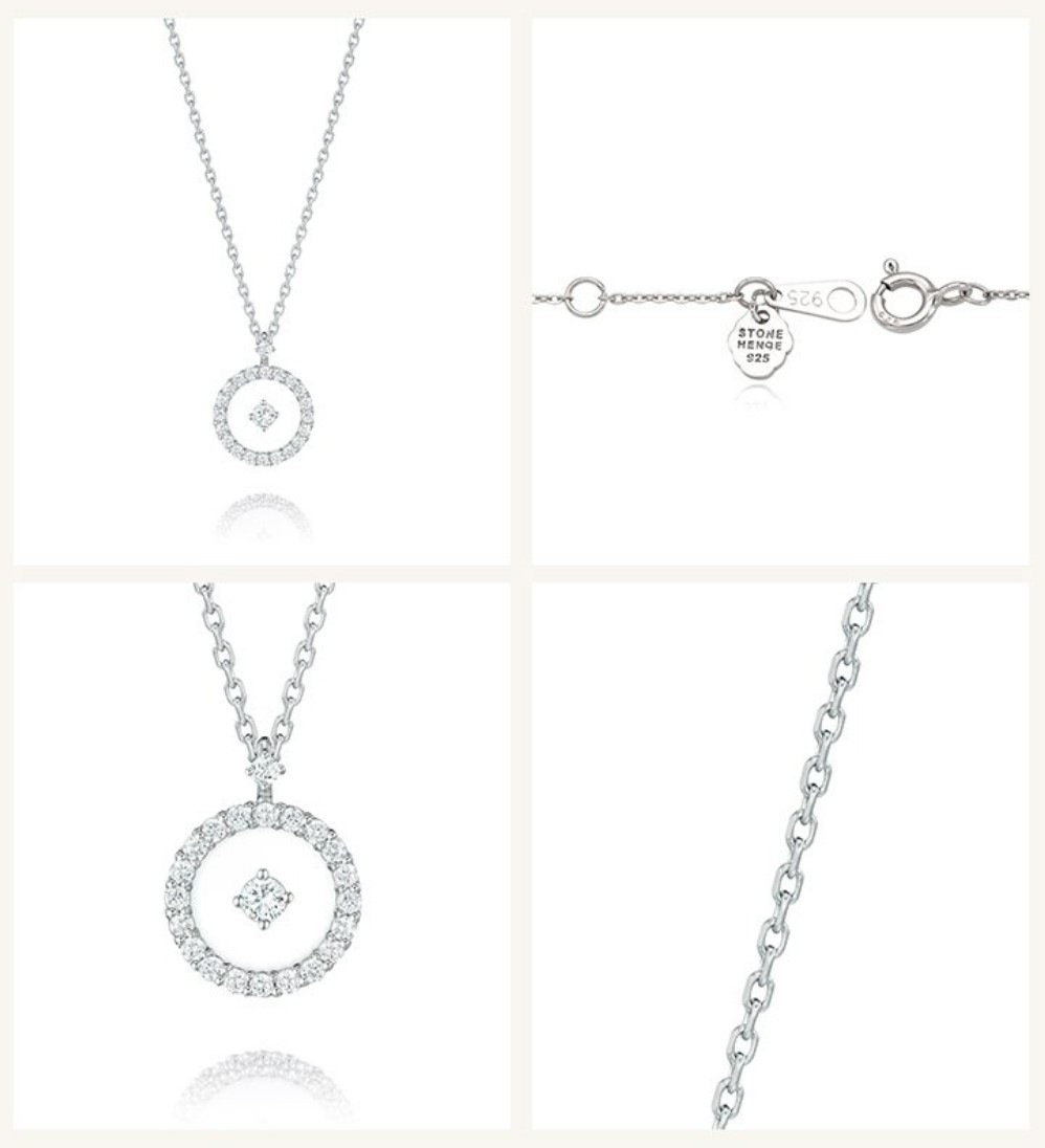 シルバーネックレス K1223