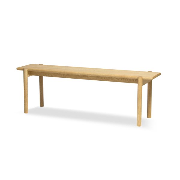 デザイナーズ家具 アンドラ 丸脚 ベンチ 135cm オーク 北欧デザイン