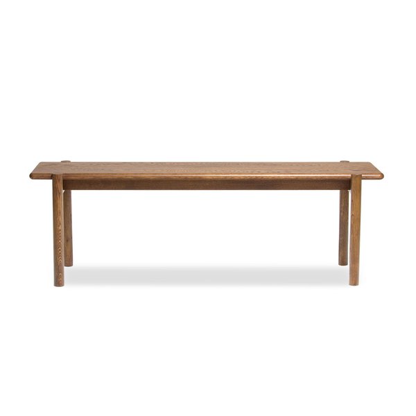 デザイナーズ家具 アンドラ 丸脚 ベンチ 135cm オーク 北欧デザイン