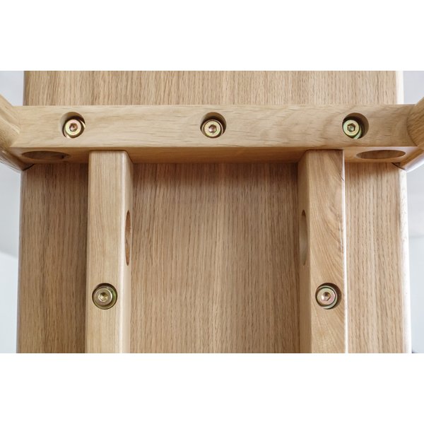 デザイナーズ家具 アンドラ 丸脚 ベンチ 135cm オーク 北欧デザイン